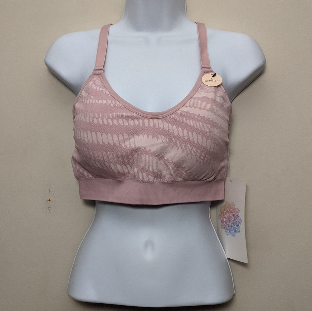 Bella Movement Pink Sports Bra Large